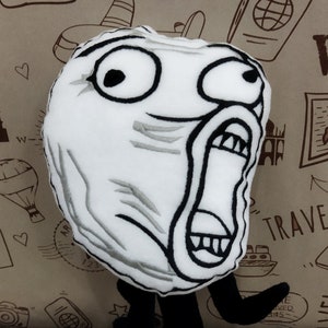 Troll Face Plush 