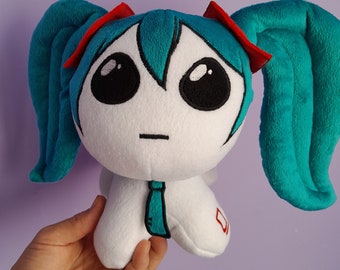 YIPPEE Hatsune Miku . Tbh. イッペイ. Plush toy. Size 9 inch (23 sm)