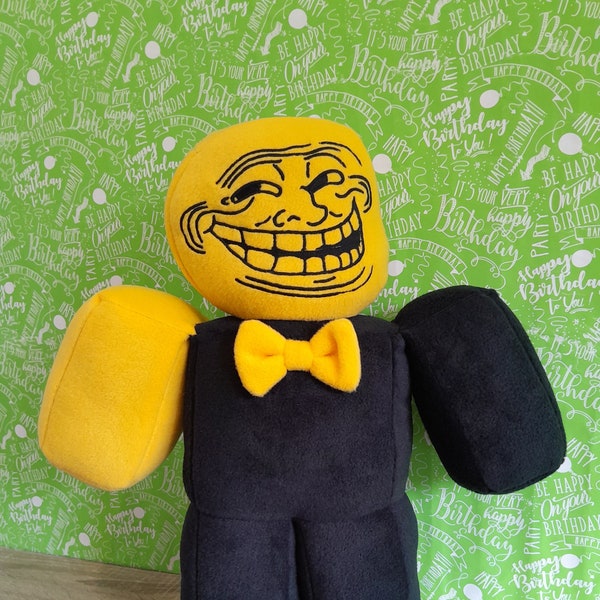 Roblox World Of Trollge. Trollface. The trollge incidents. Large plush toy. Size 17 inch