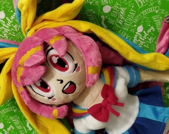 GIFfany. Chutes de gravité. Grande peluche. 21 pouces.