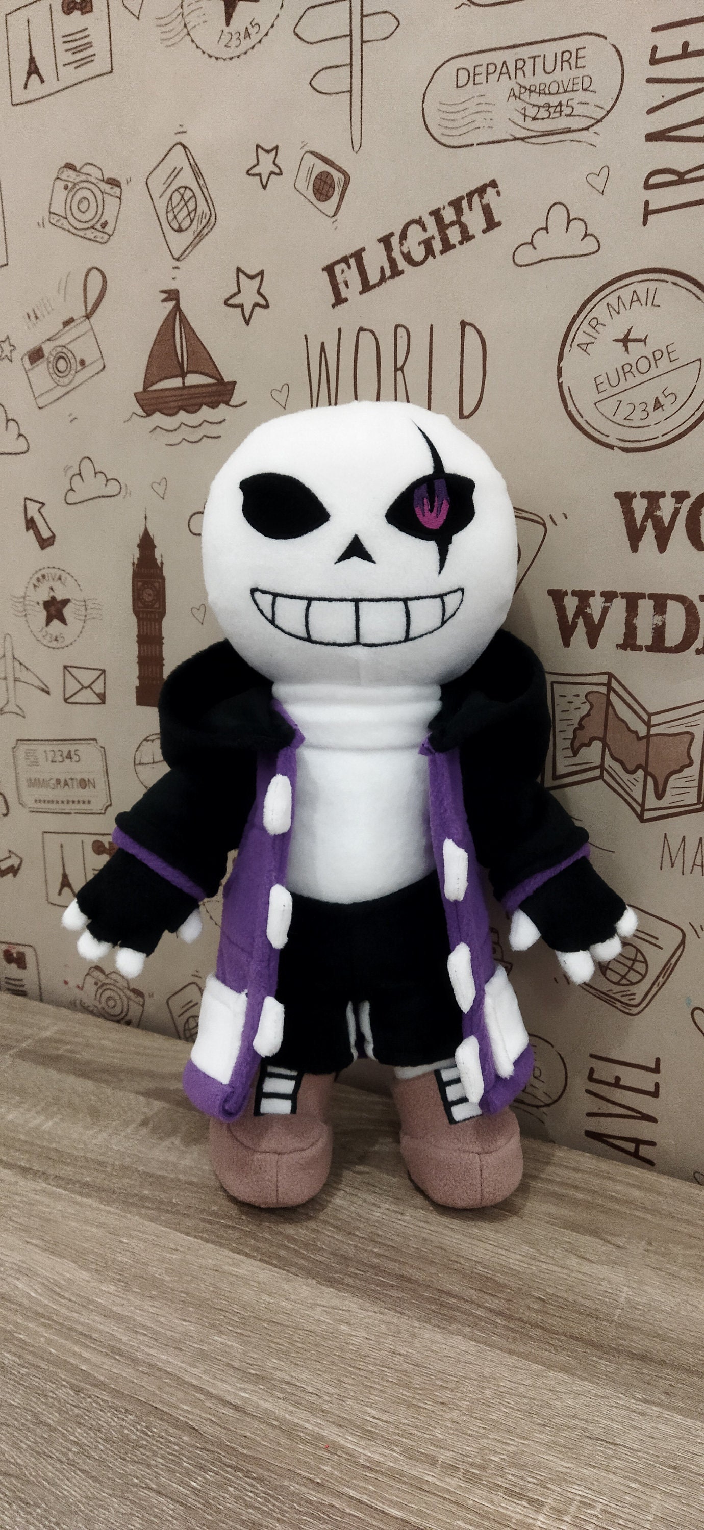 Underfell/raspberry Sans undertale AU Pillow Plush -  Sweden