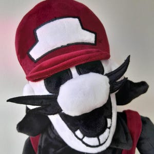 MX. Mario '85. FNF. Mario's Madness. Large plush toy. Size 19 inch(50 cm) image 1