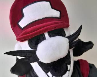 MX. Mario '85.  FNF. Mario's Madness. Large plush toy. Size 19 inch(50 cm)