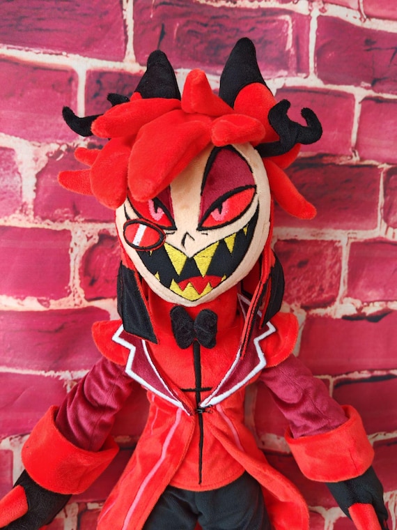 Hazbin Hotel Alastor. Plushie Desigened for Adults Only. Size 26