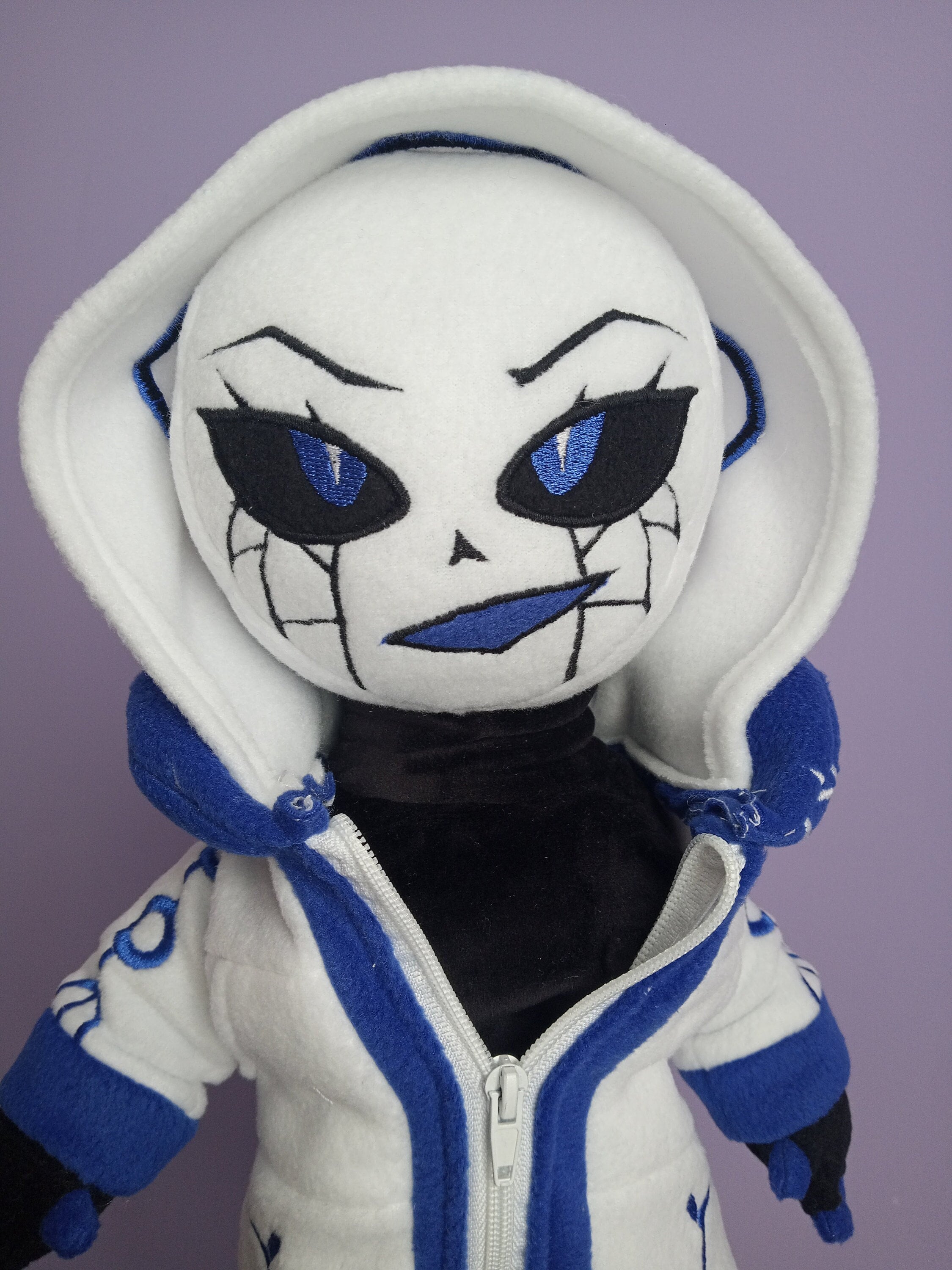 Killer Sans. Undertale. Large Plush Toy. Size 15 Inch 