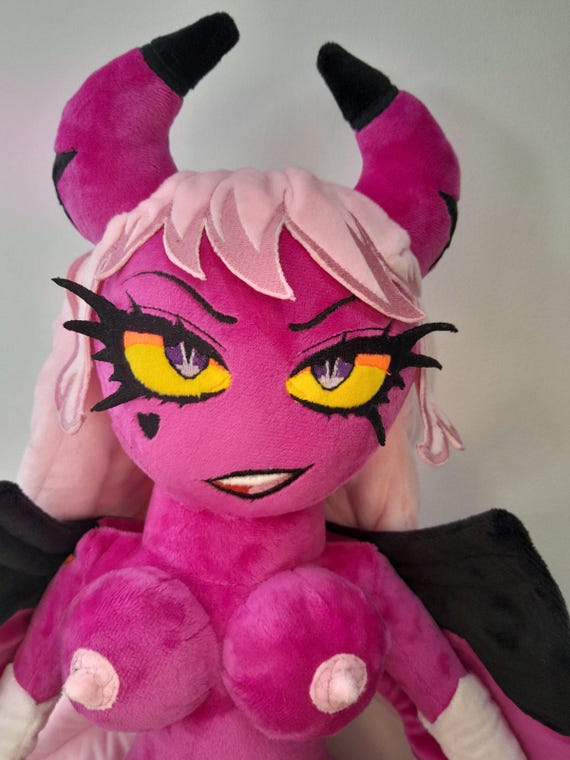 Verosika Mayday . Helluva Boss. Hazbin Hotel. Large Plush Toy