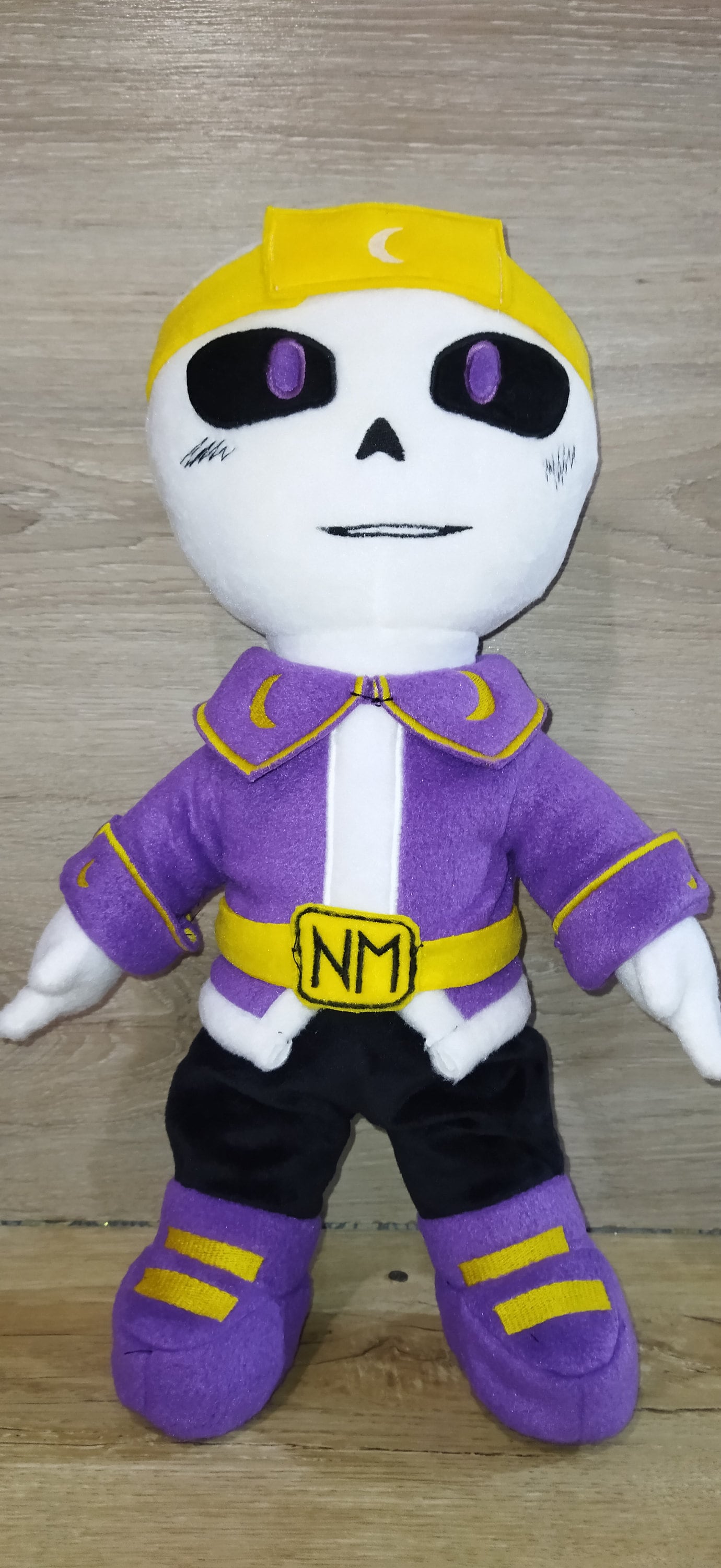 Passive Nightmare Sans. Undertale. Large Plush Toy. Size 14 