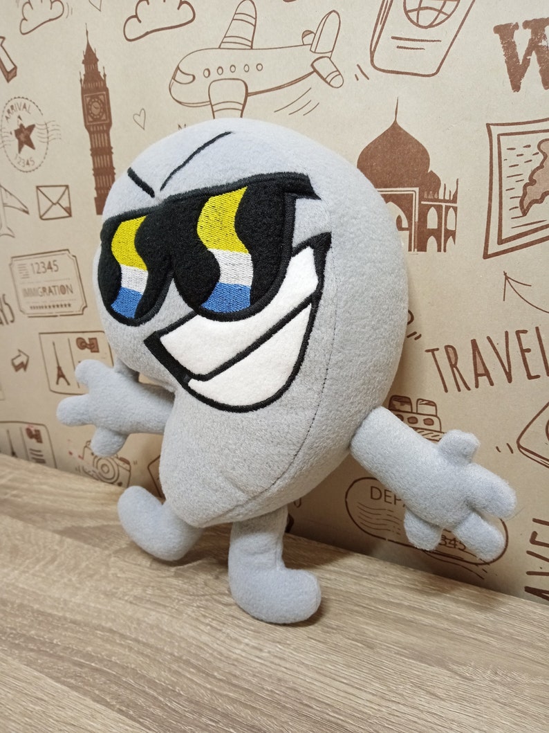 Nine. Battle for Dream Island. BFB. BFDI. Large Plush Toy. - Etsy
