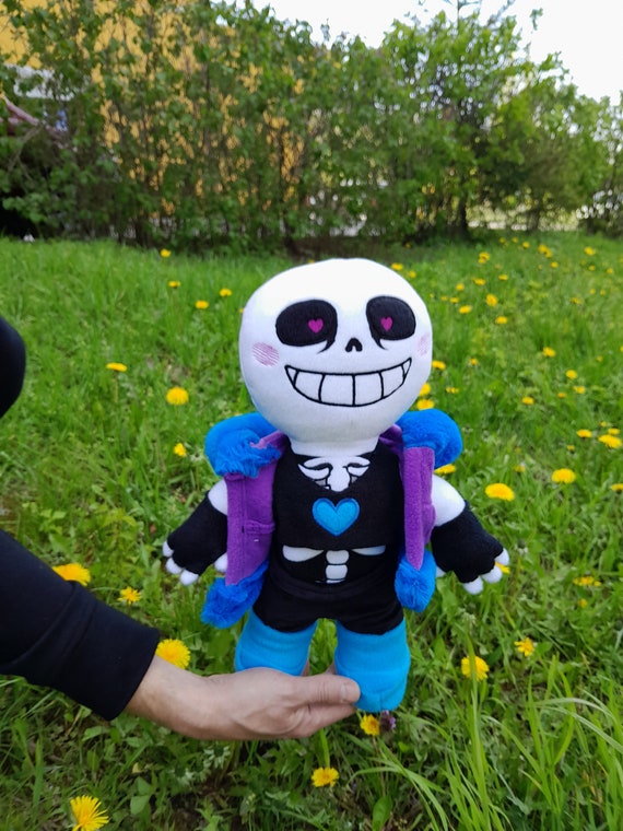 Killer Sans. Undertale. Large Plush Toy. Size 15 Inch 