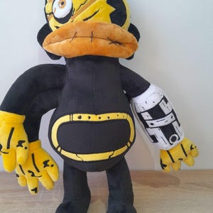 Striker. Bendy and The Ink Machine. Large plush toy. Size 17 inches