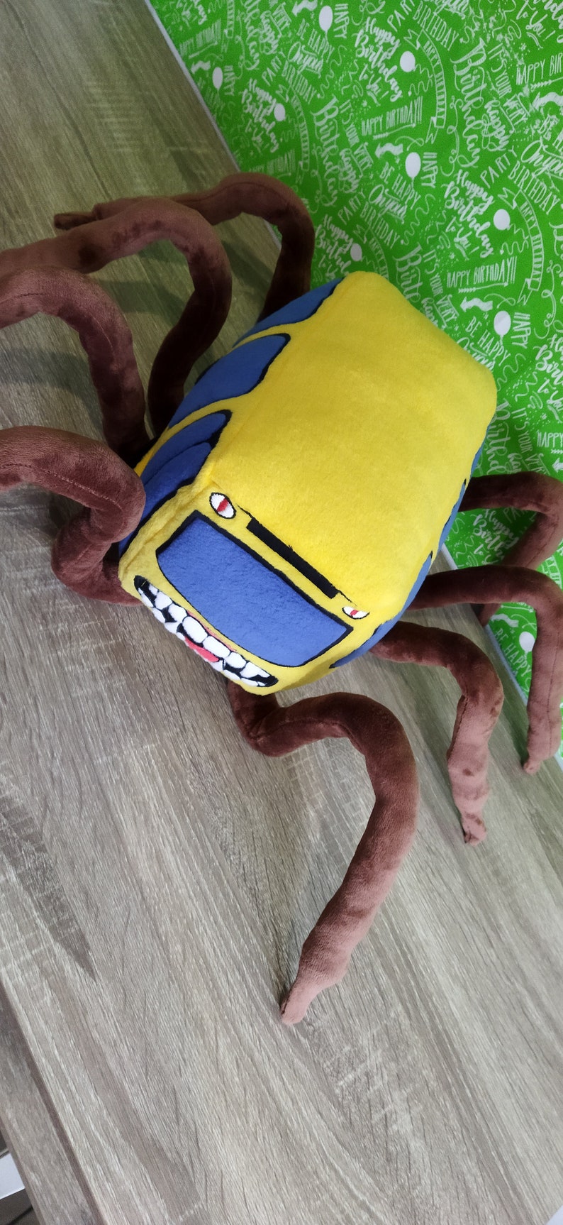 Bus Eater SCP-2086 Handmade, soft toy, made to order, scp Siren Head unofficial image 2