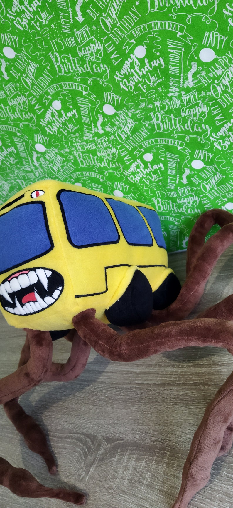 Bus Eater SCP-2086 Handmade, soft toy, made to order, scp Siren Head unofficial imagem 6
