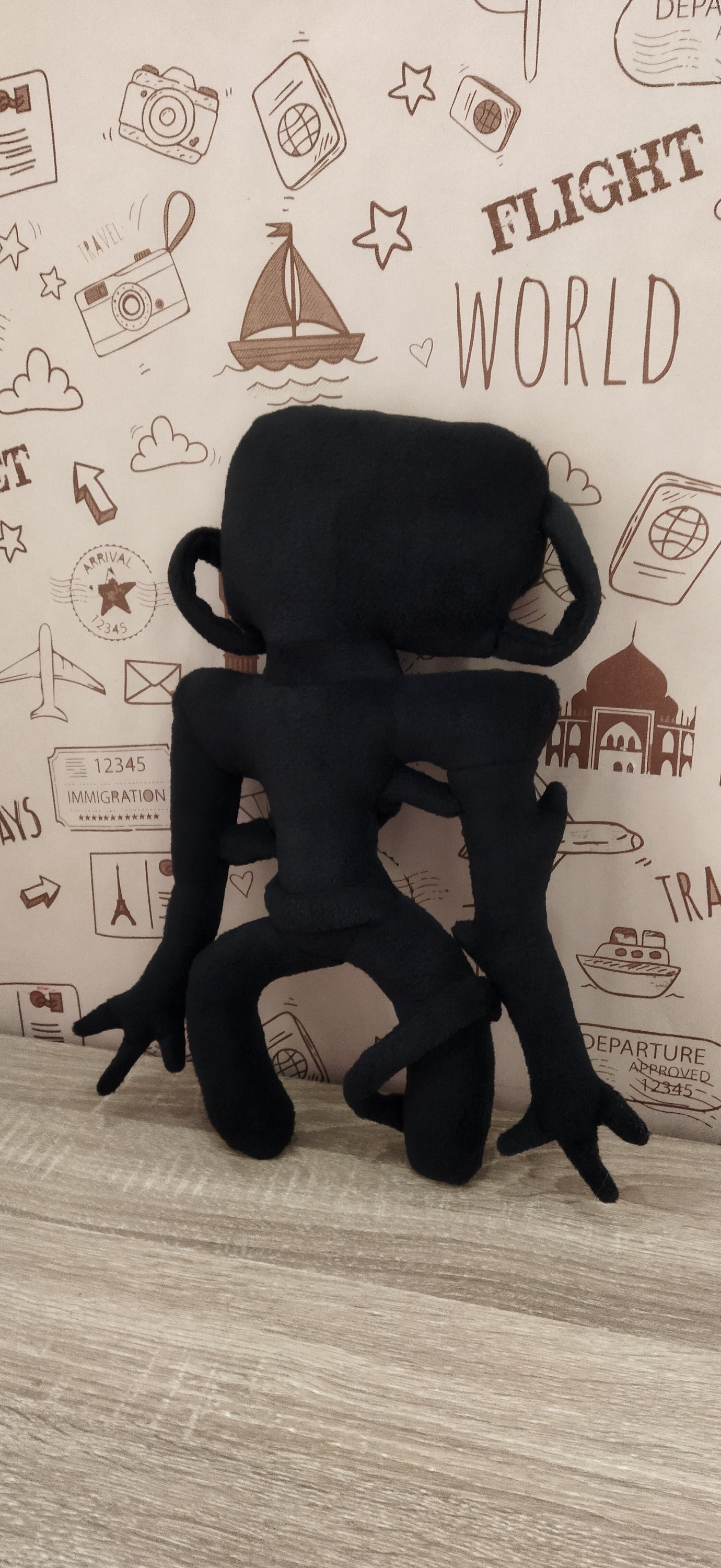 The Backrooms Entity. Large Plush Toy. SCP Trevor Henderson. Etsy