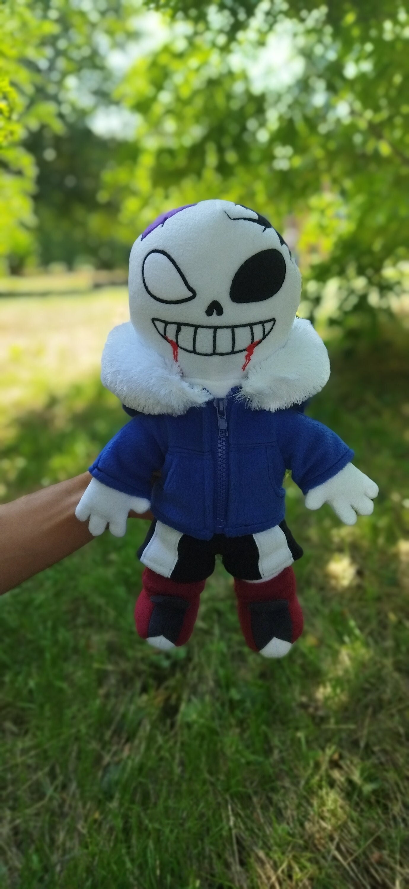 Ink Sans. Undertale. Plush toy. Size 15 inch