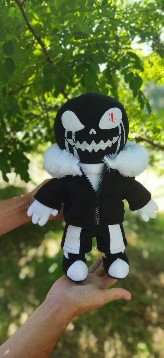 Undertale. Horror Sans. Large Plush Toy. Size 14 Inch 