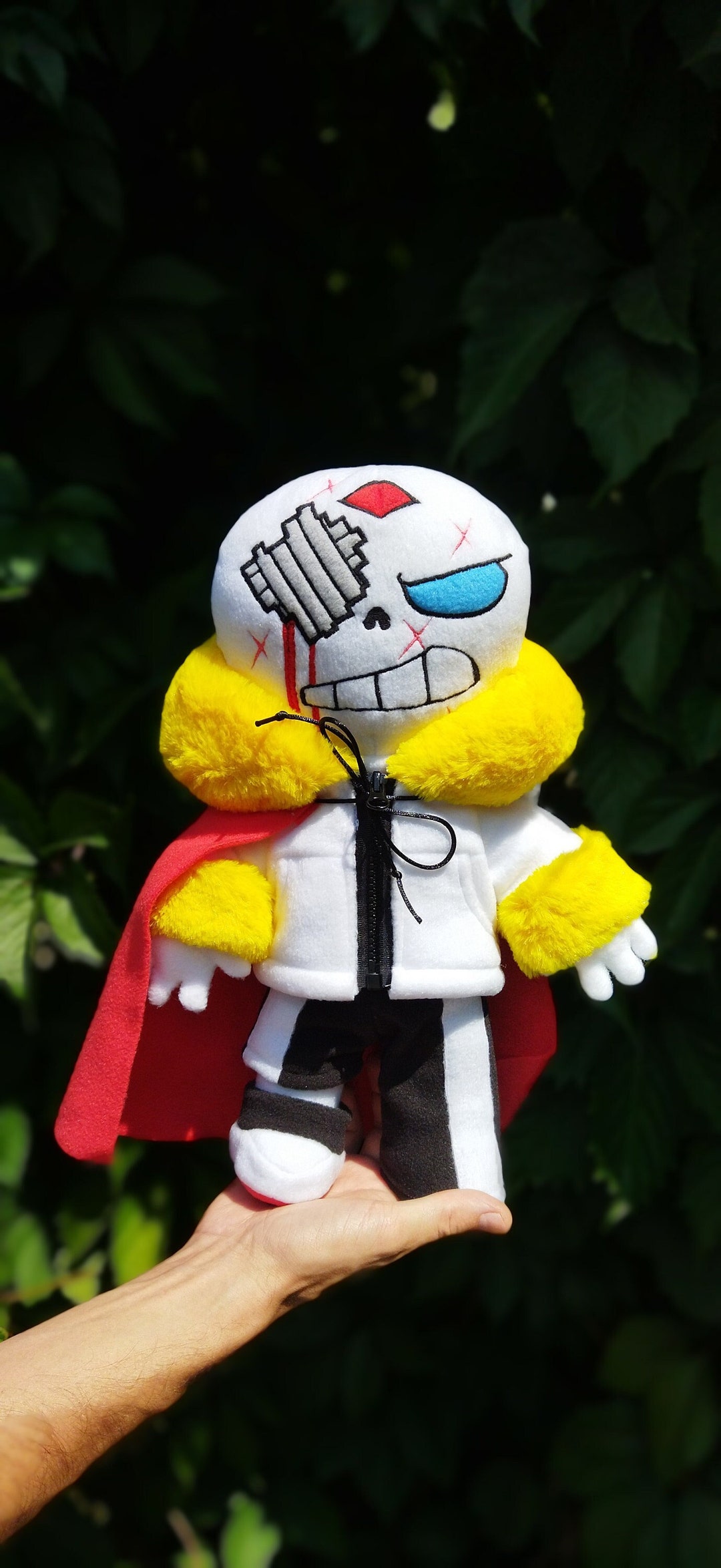 Omnipotent Sans. Undertale. Plush Toy. Size 15 Inch Etsy UK