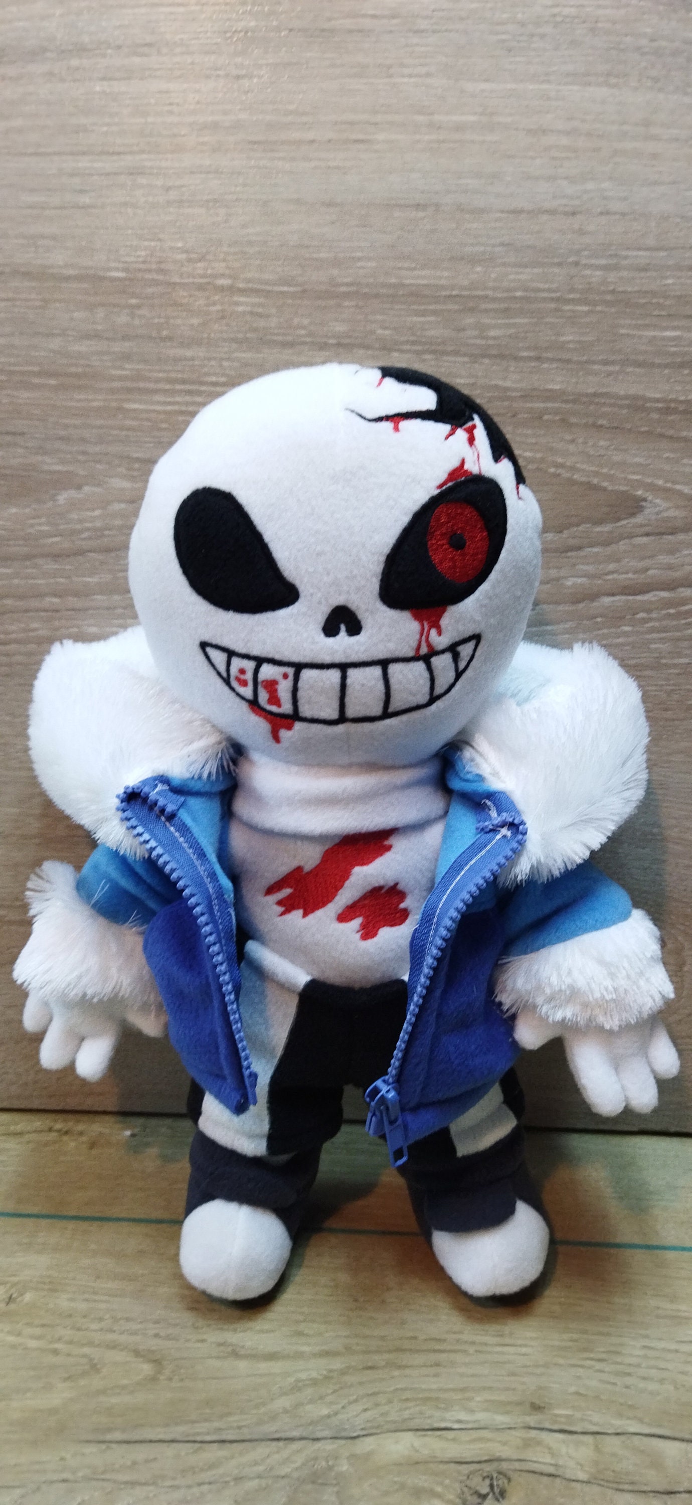 Undertale. Horror Sans. Large Plush Toy. Size 14 Inch 