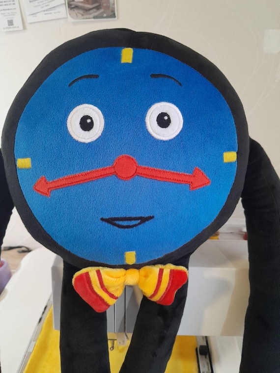 Orologio Da Polso Per Bambini E Adulti Con Cinturino In Pelle Blu – Quadrante Rotondo Con Personaggio Giallo – Batteria E Sacchettino Inclusi - 4