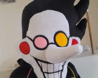 デルタルーン。スパムトン。ビッグショット。大きなぬいぐるみ。サイズ