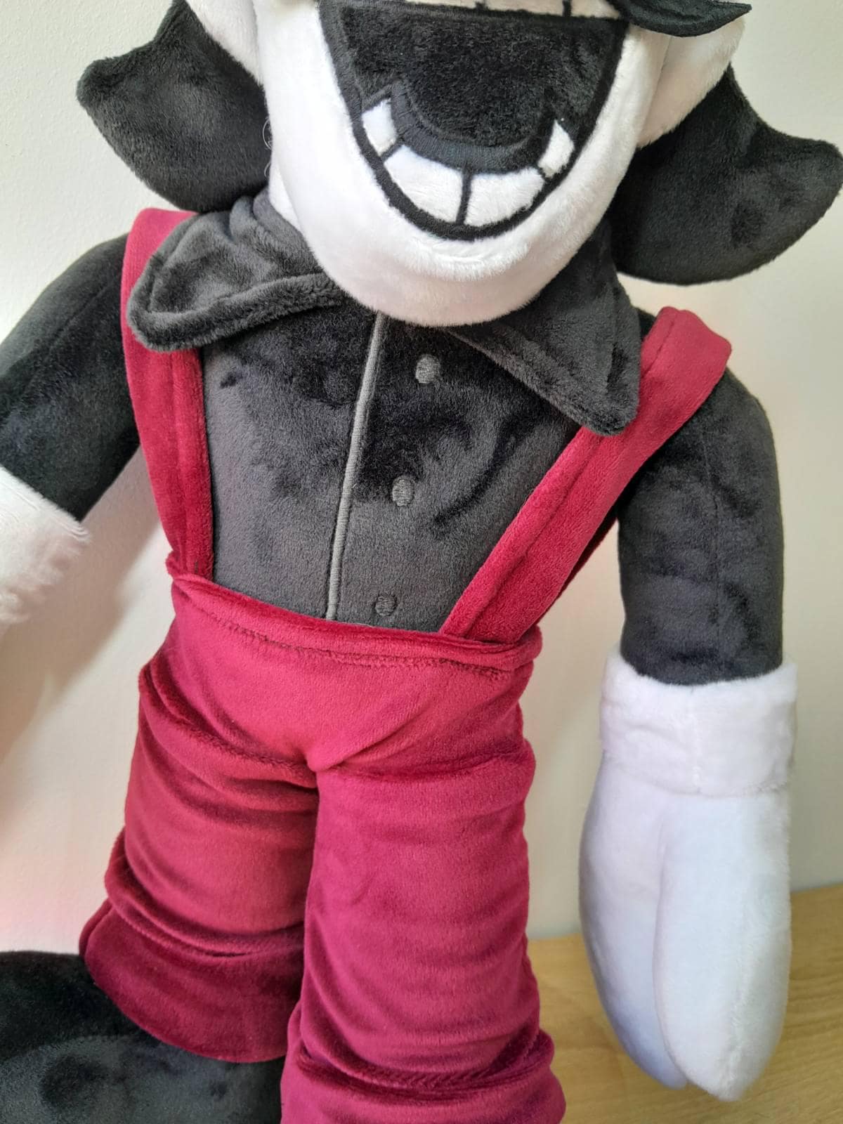 MX。マリオ'85。FNF。マリオの狂気。大きなぬいぐるみ。サイズ19インチ