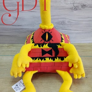 Bill Schiffer Pyramid  based on the cartoon Gravity Falls. Large plush toy.