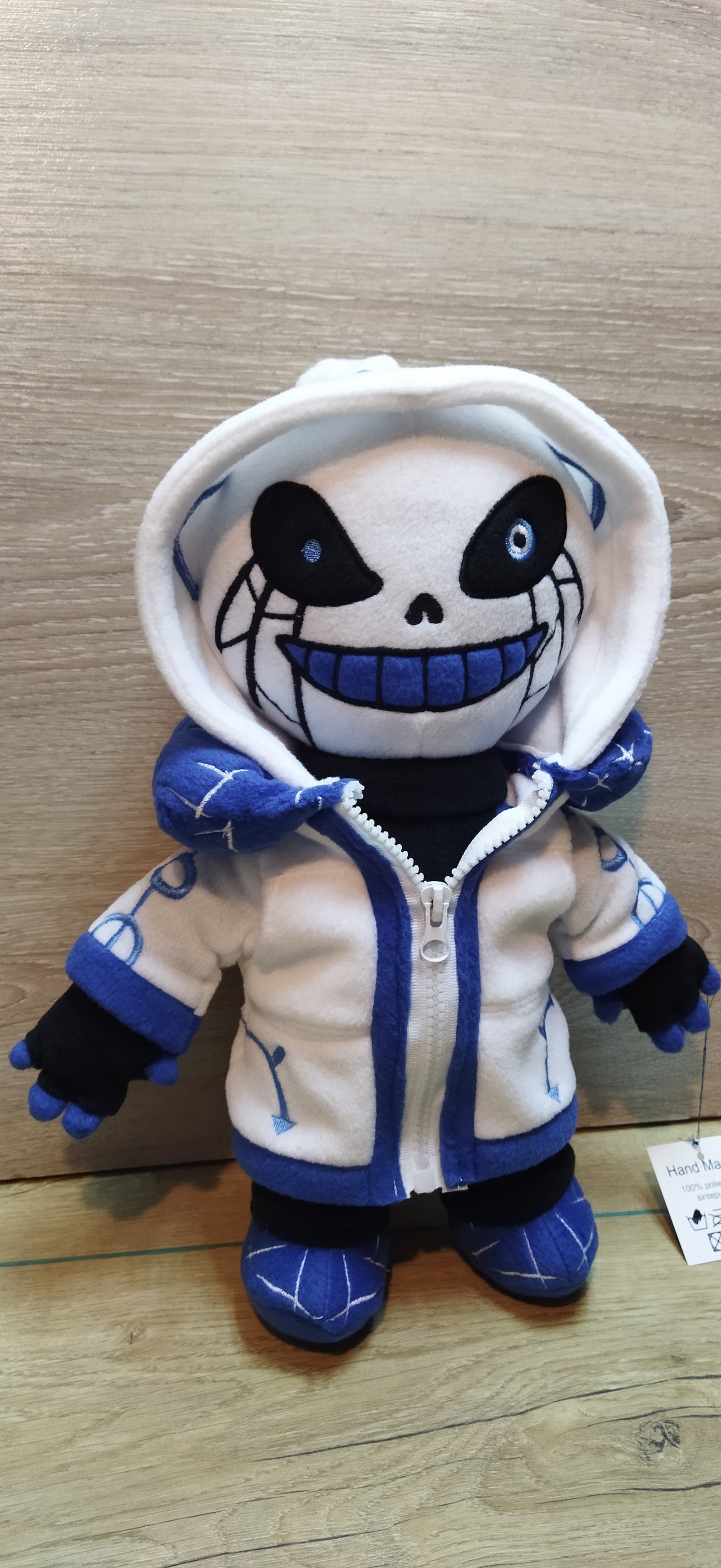 Undertale error 404 sans large plush toy size 14 inch etsy