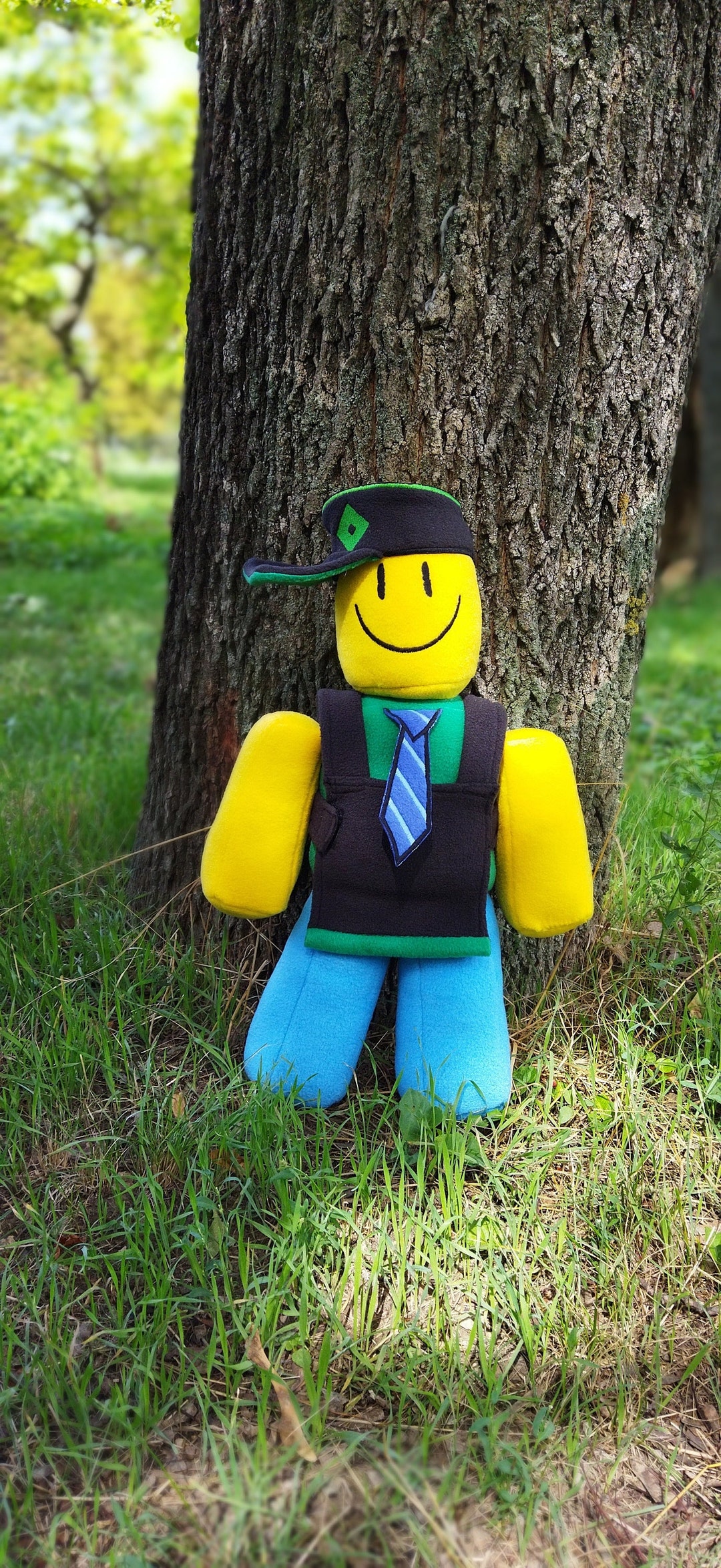 Noob Roblox plush Gamer gift plushie toy -  Portugal