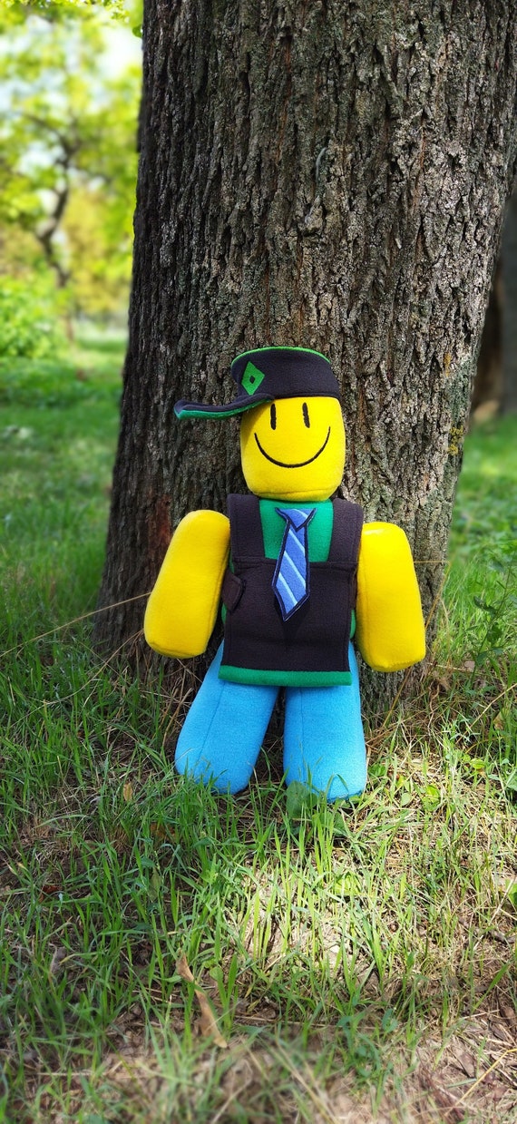 Roblox Noob Crochet Toy, Roblox Noob Plush