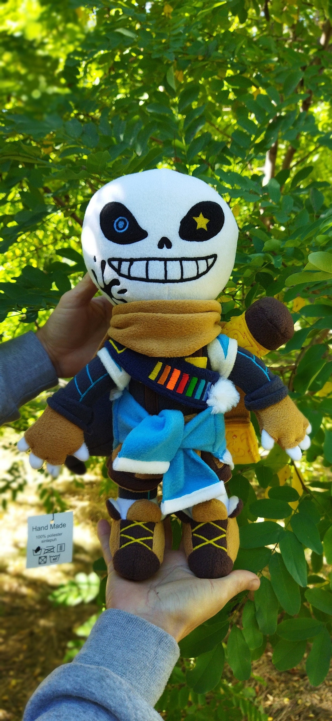 Undertale. Horror Sans. Large Plush Toy. Size 14 Inch 