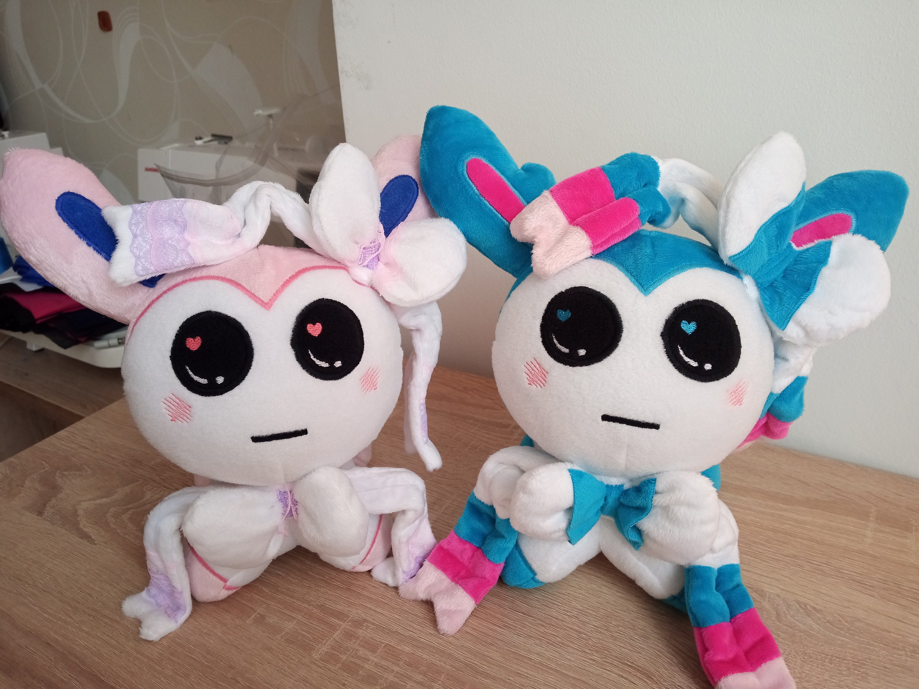 Shiny Sylveon . Tbh. イッペイ. Plush Toy. Ready to Ship