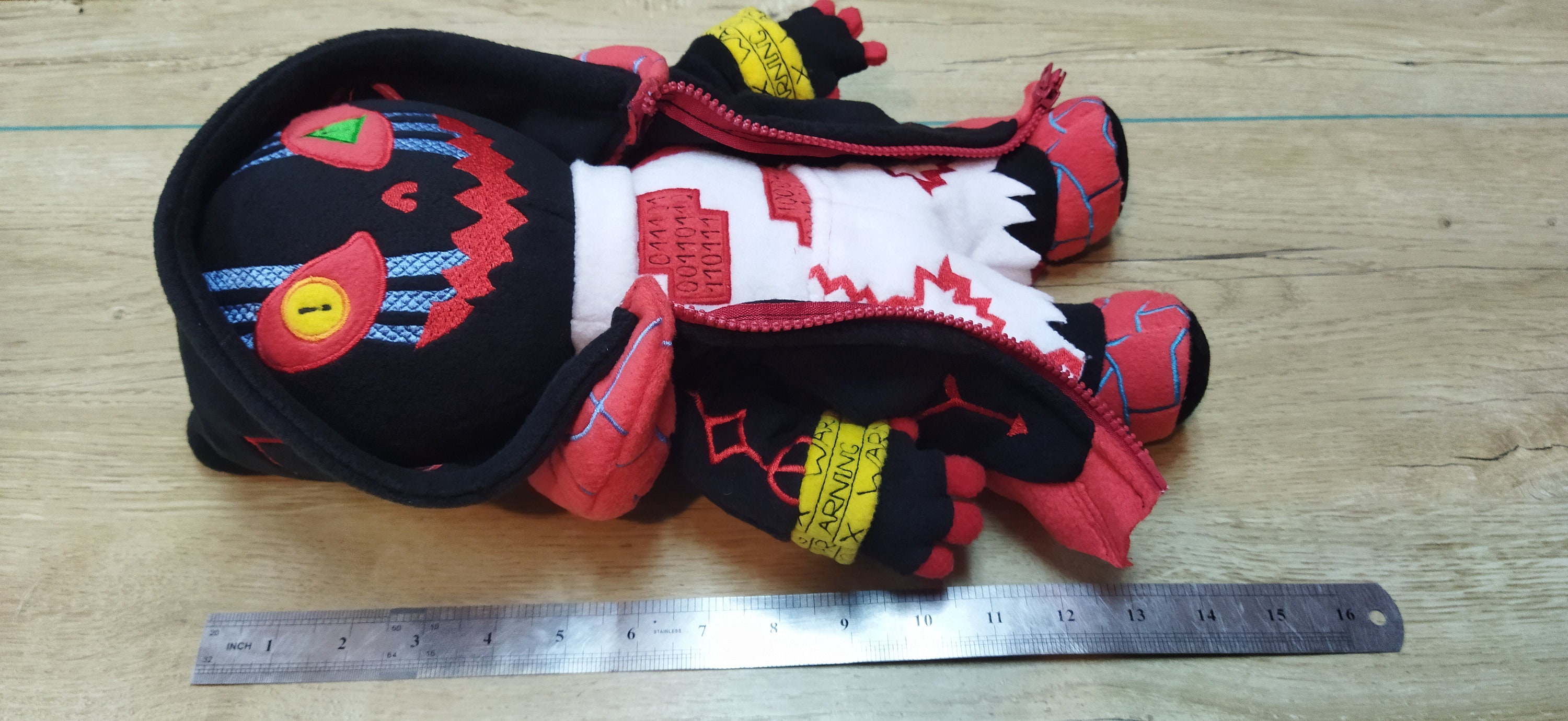 アンダーテール。ウイルス404！sans。大きなぬいぐるみ。サイズ14