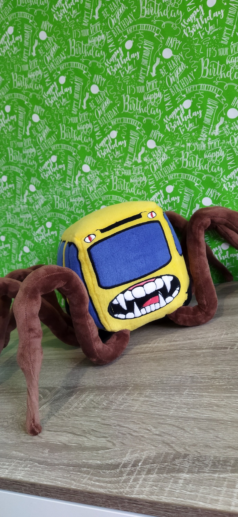 Bus Eater SCP-2086 Handmade, soft toy, made to order, scp Siren Head unofficial image 1