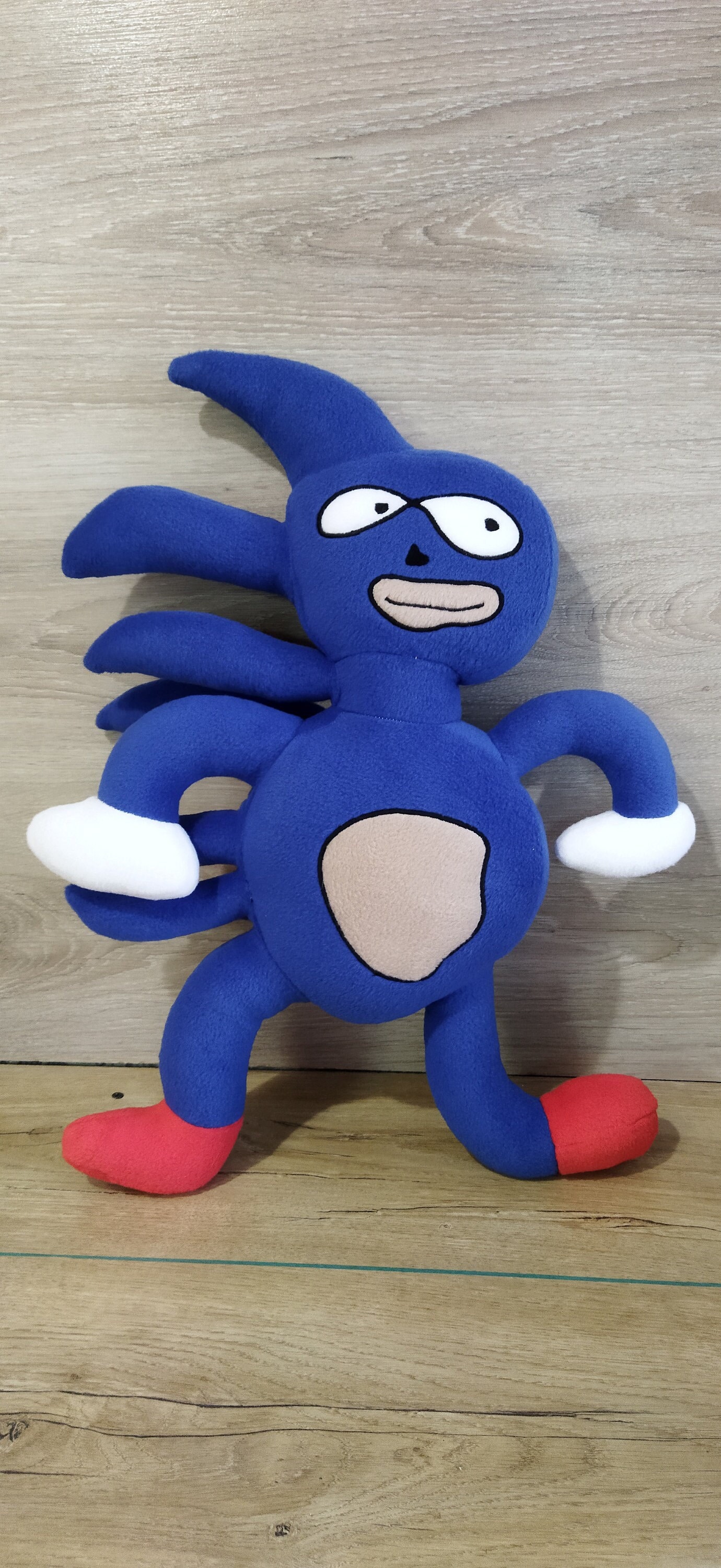 Sonic Exe Plush - Juguete de peluche de 14.6 pulgadas para regalos sorpresa  (Sonic.exe)