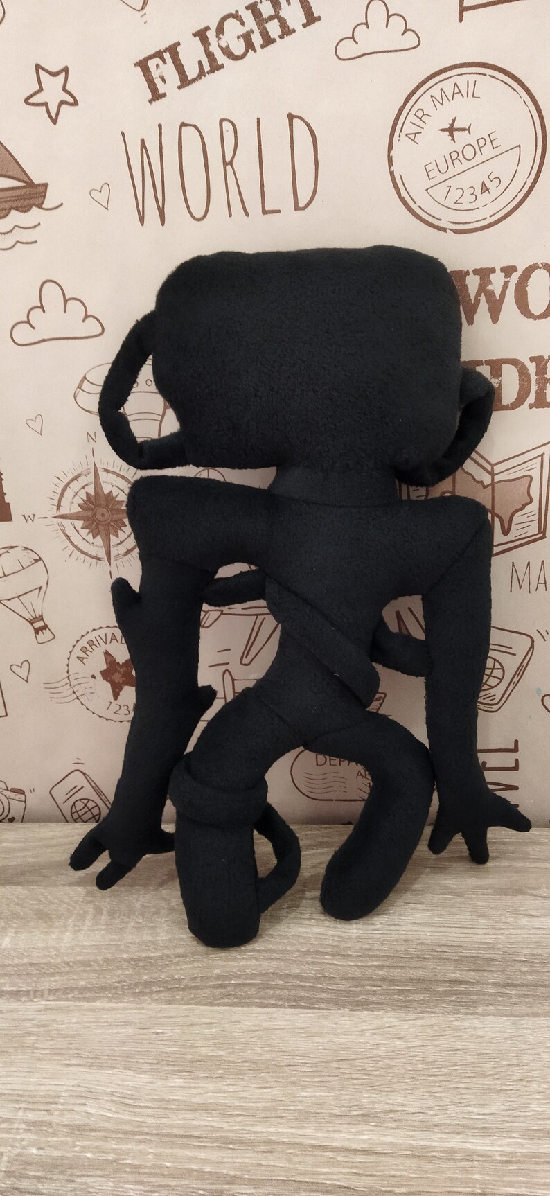 The Backrooms Entity. Large Plush Toy. SCP Trevor Henderson. Etsy Sweden