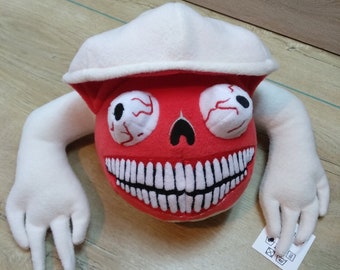 Bridge Worm. Large plush toy. SCP Trevor Henderson. Size 12 inches . Garrys Mod