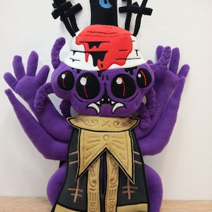 Shamura. Bishops. Cult of the Lamb. Plush toys to order. 18 inch (46 sm)