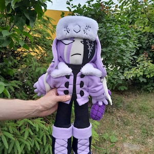 Ruv  angry. FNF. Friday Night Funkin. Large plush toy. Size 20 inch
