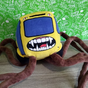 Bus Eater SCP-2086 Handmade, soft toy, made to order, scp Siren Head unofficial imagem 5