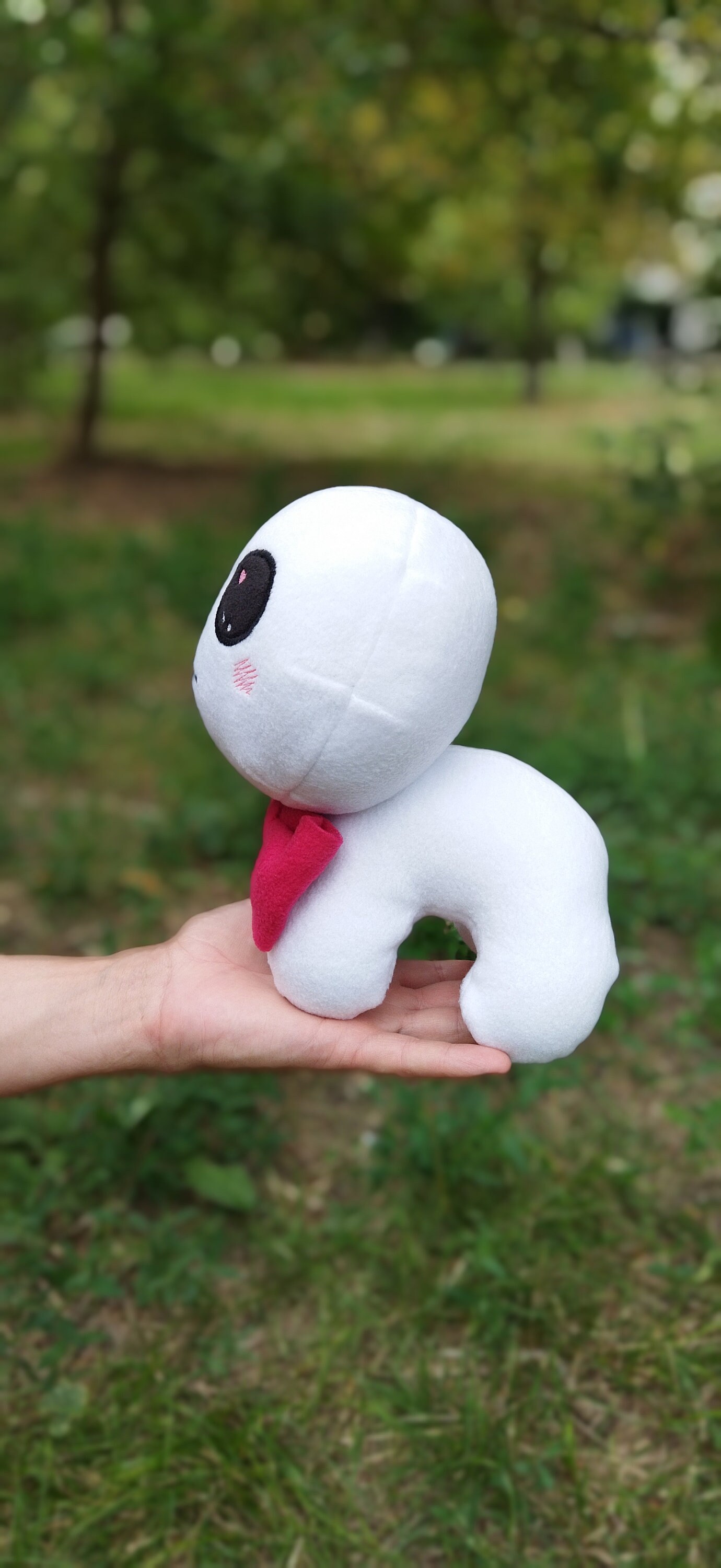 MB4 New style Thy Creature plush Toy white Big eyes Plush doll high quality Tbh  Creature Plush Doll Game for kids