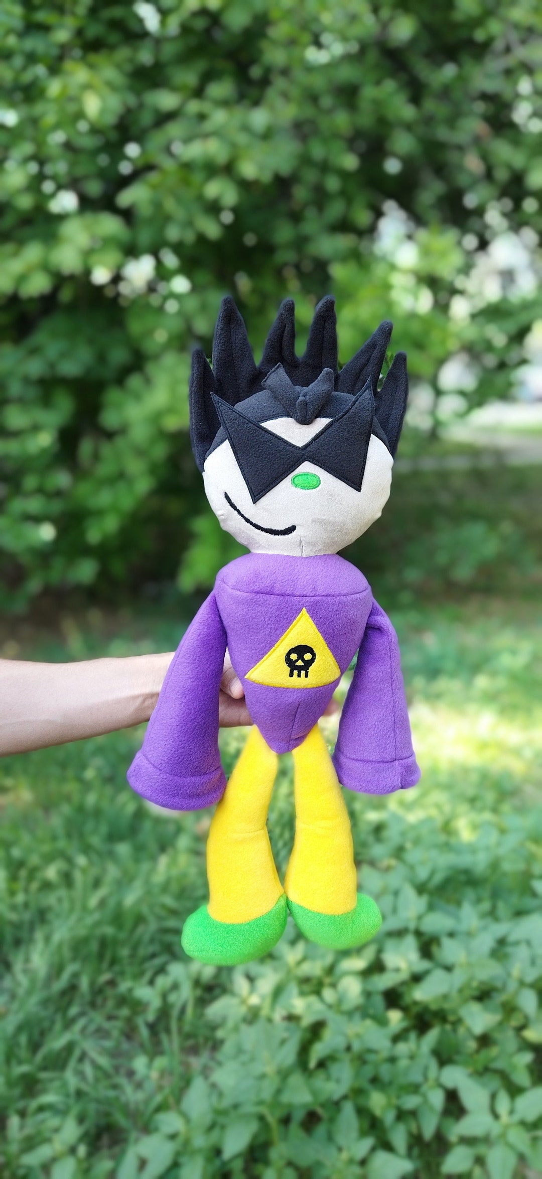 Spike. Friday Night Funkin. Dave and Bambi FNF. Plush Toy. Size 19 Inch 48 Sm Etsy UK