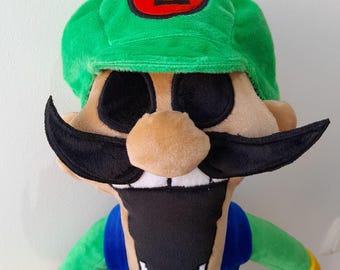 Plush to order. Mr.L exe. Mario exe.  Mario's Madness. Large plush toy. Size 21.5 inch(55 cm)