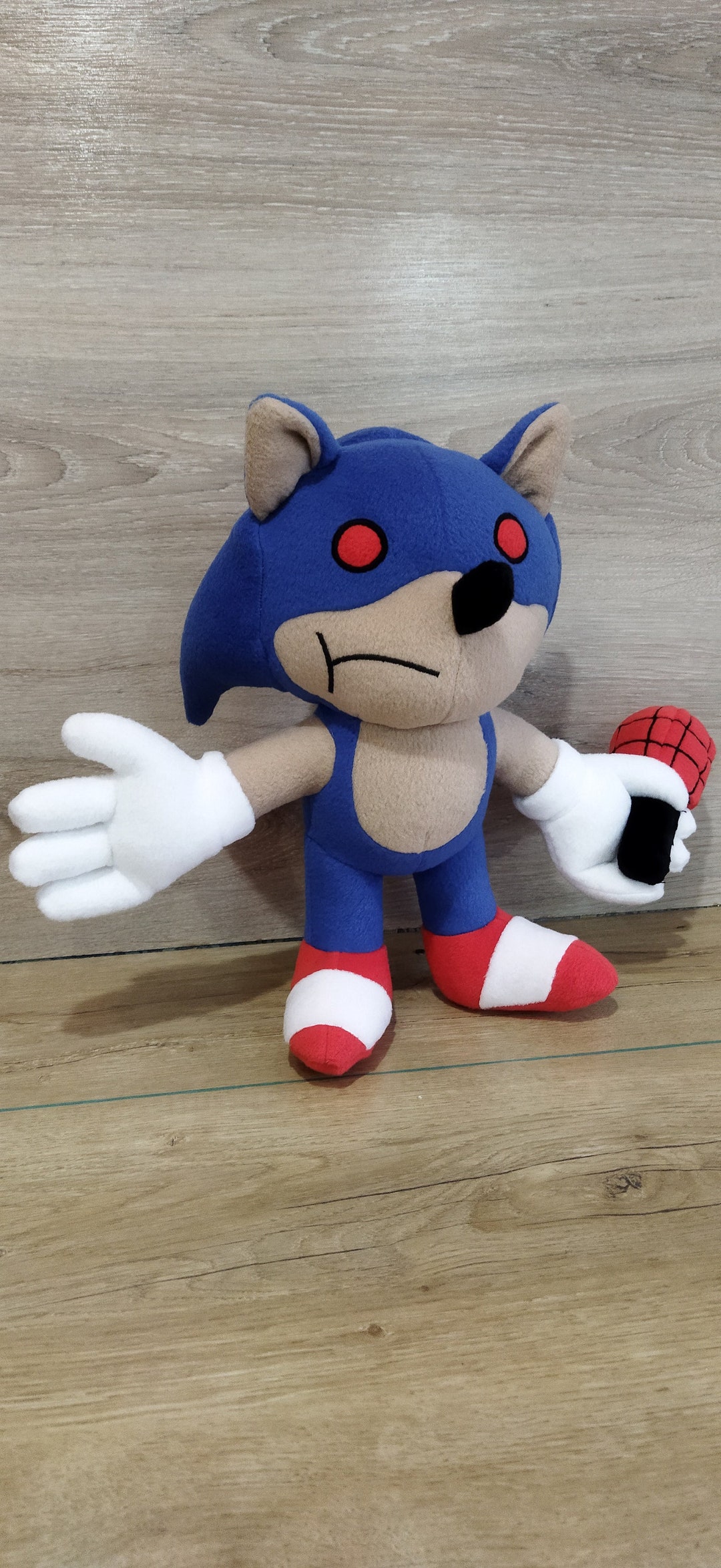 Majin Sonic. FNF. Friday Night Funkin. Large Plush Toy. Size -  Israel