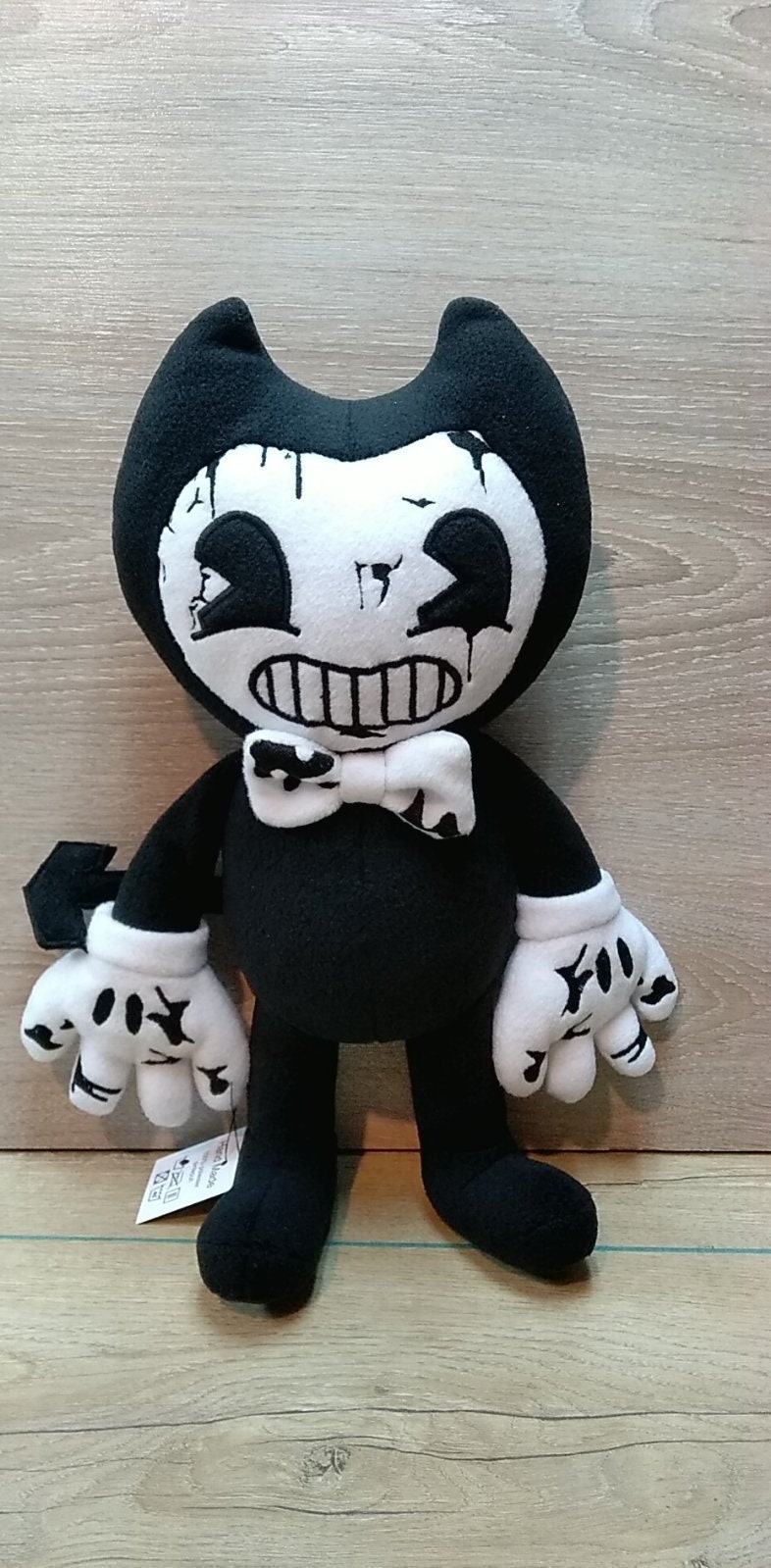 ベンディ。大きなぬいぐるみ。ベンディとインクマシン。サイズ16インチ