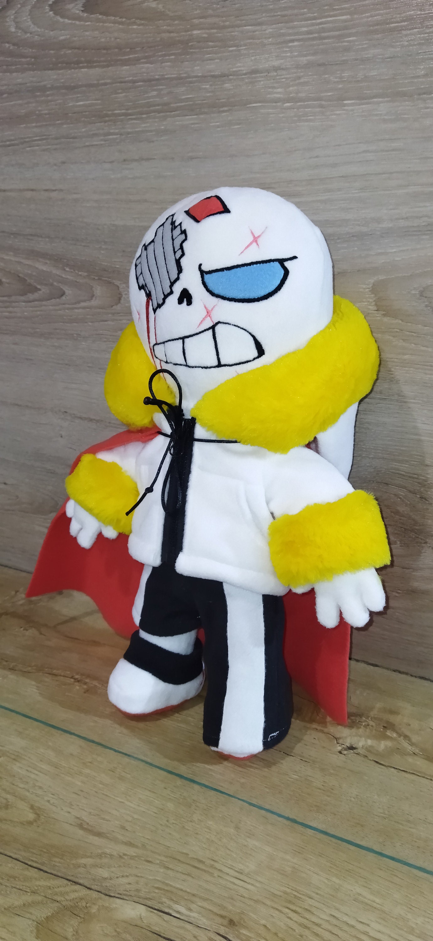 Cross Sans. Undertale. Large plush toy. Size 15 inch