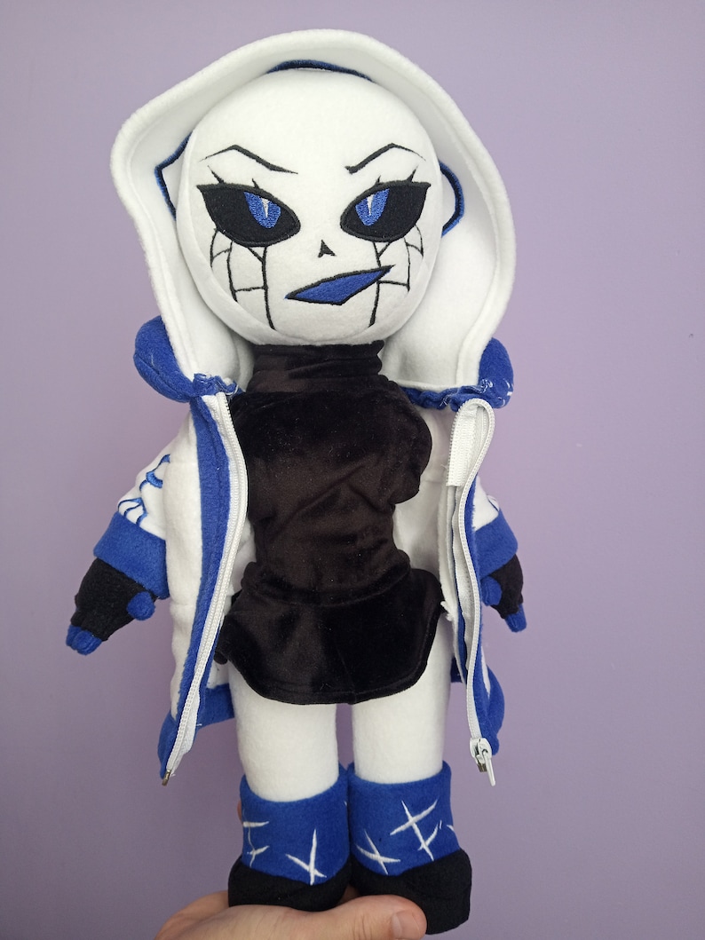 Undertale. Female Error 404 Sans. Large Plush Toy. Size 17 Inch - Etsy