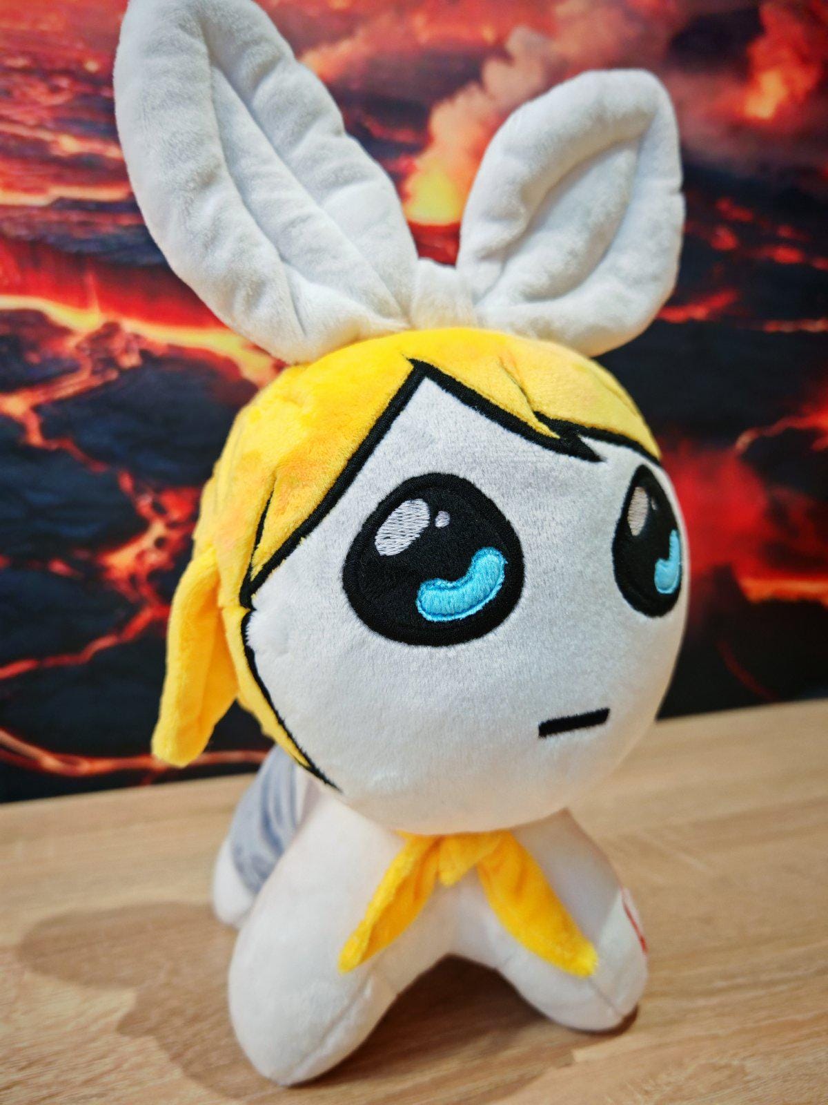 YIPPEE Kagamine Rin. 鏡音リン・レン. Tbh. Plush Toy. Size 9 Inch
