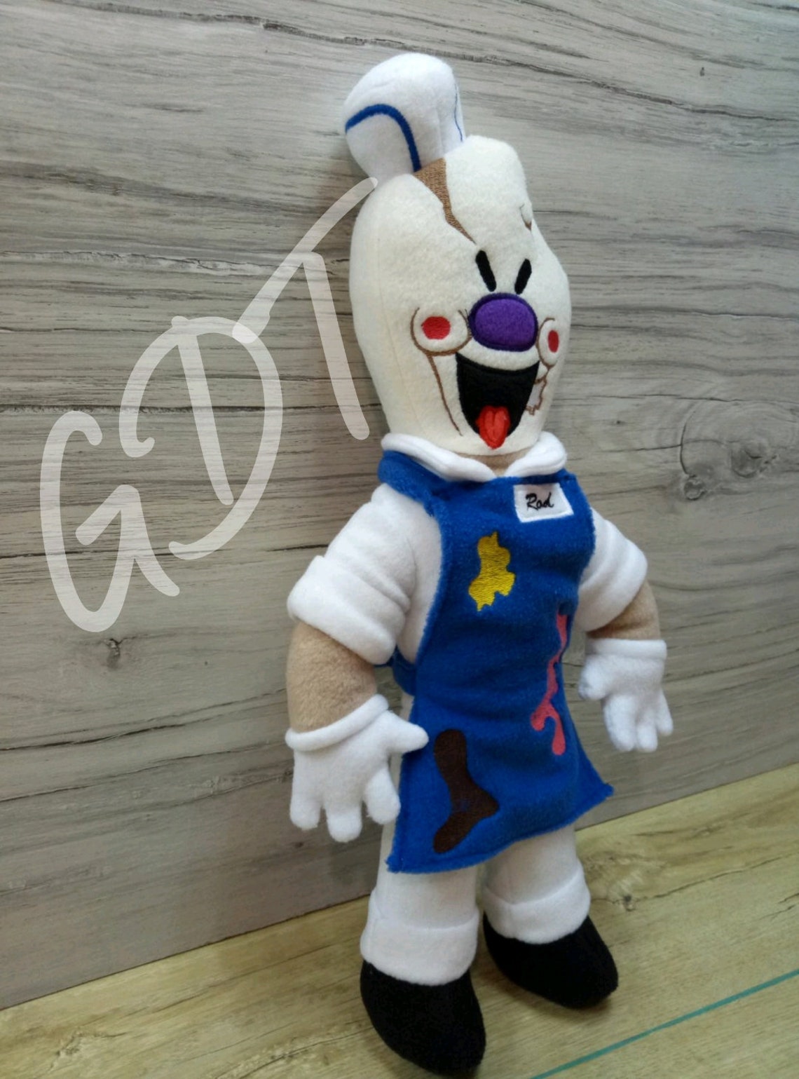 Ice scream Rod. Large plush toy. Вased on the game game Ice Etsy