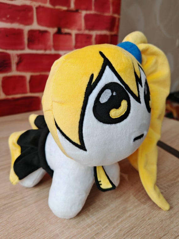 YIPPEE Akita Neru. 亞北ネル. Tbh. Plush Toy. Size 9 Inch (23 Sm