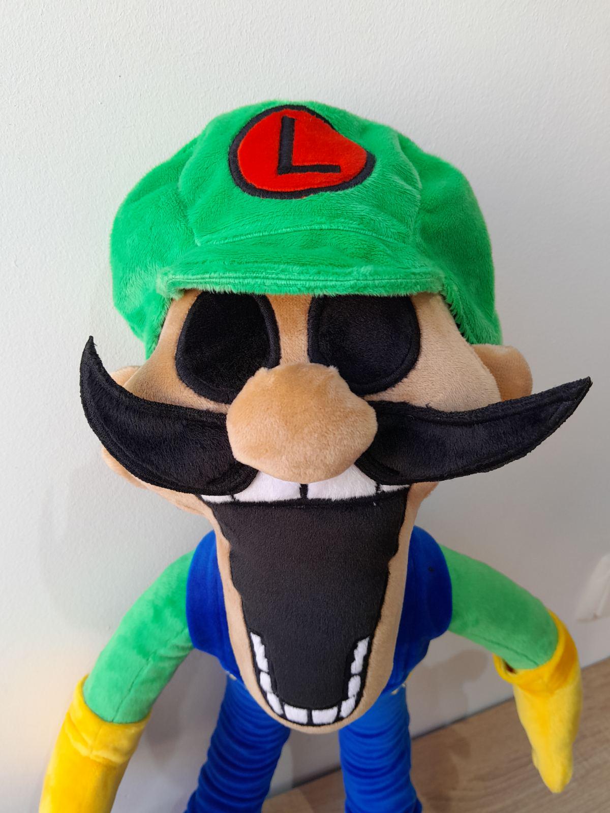 Plush to Order. Mr.l Exe. Mario Exe. Mario's Madness. Large Plush