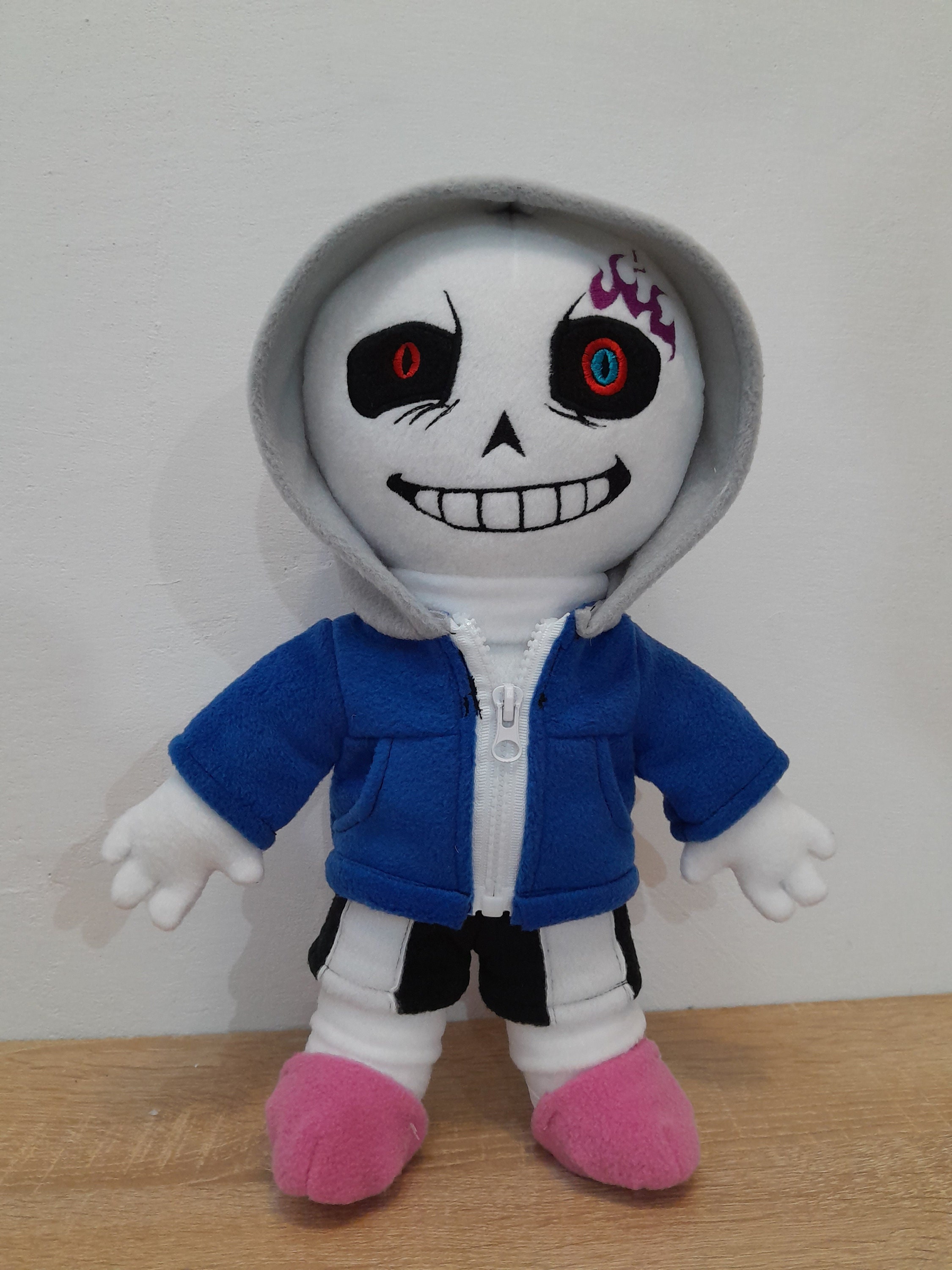 Dust Sans. Undertale. Large Plush Toy. Size 14 Inch 